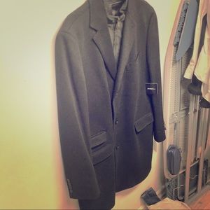 Saks 5th Ave Loro Piana Mens Slim Fit Coat 44R